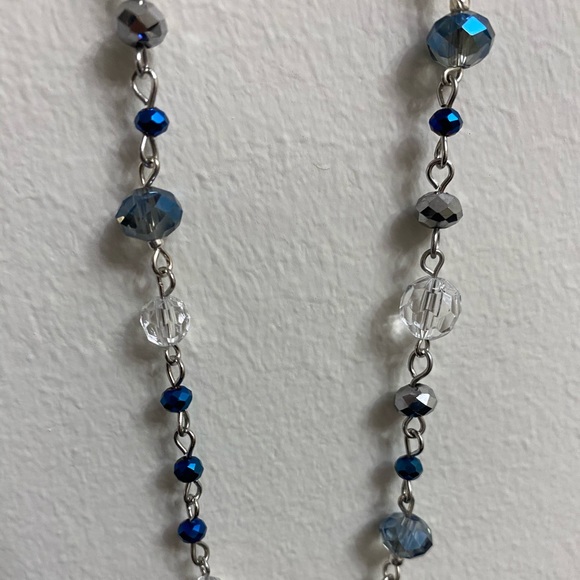 O: Sapphire Blue Necklace - Picture 8 of 12